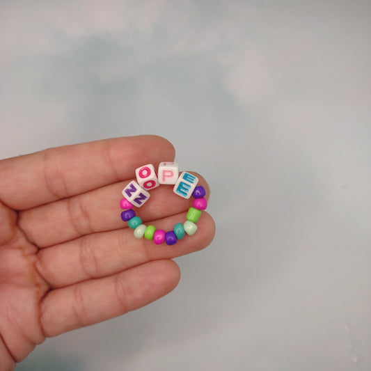 Nerds Candy Beads Fidgeting Ring