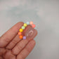 Rose Quartz Candy Beads Fidgeting Ring