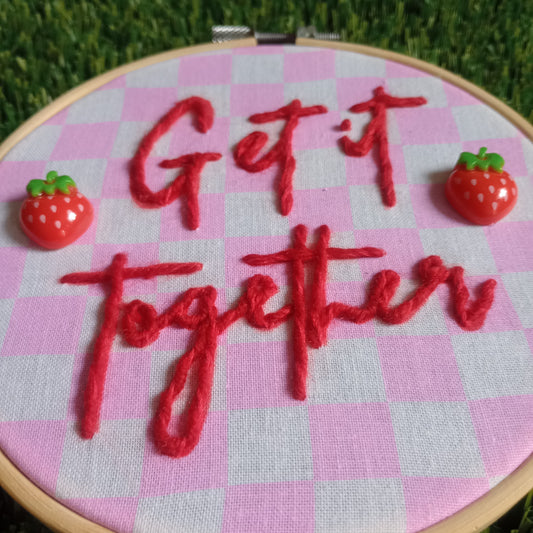 Get it together -Encouraging Hoops for Display 5 inch