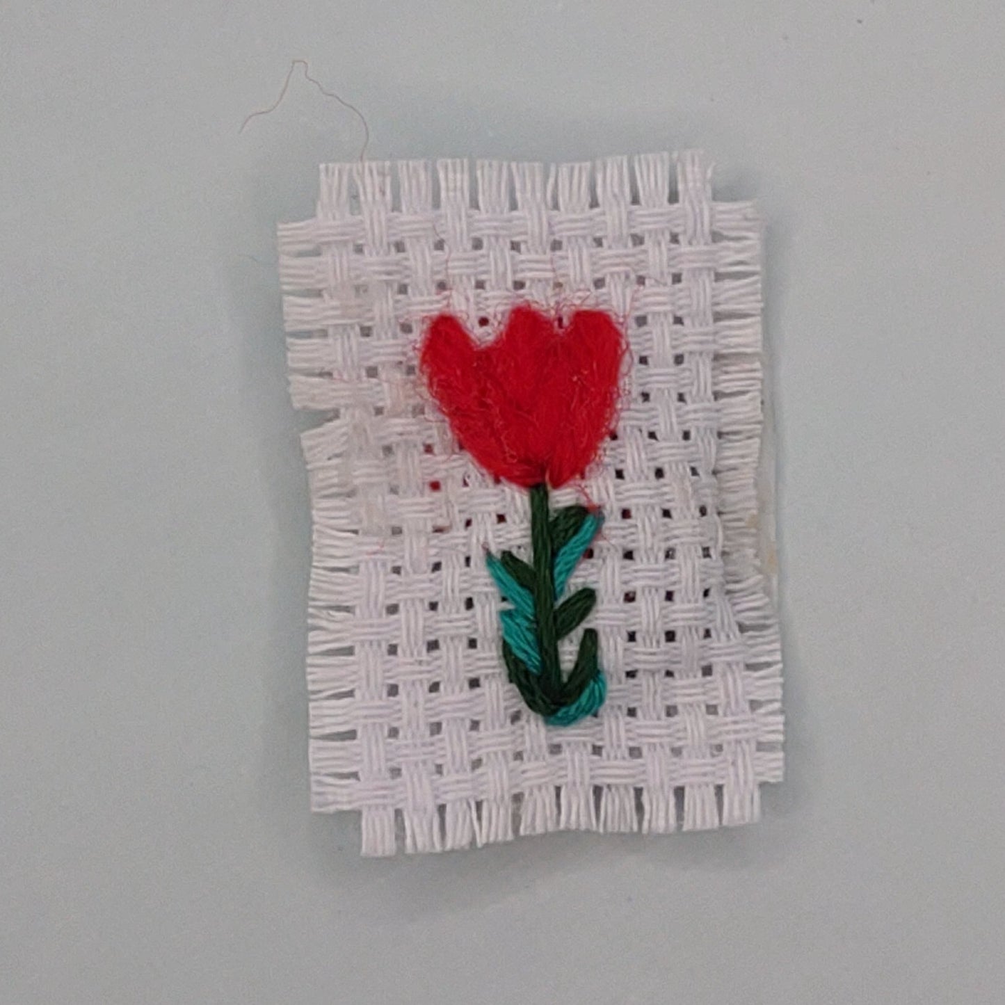 Flower - Caring Magnets - Handmade Embroidery