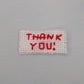Thank You - Caring Magnets - Handmade Embroidery