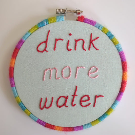 Drink More Water - Encouraging Hoops